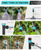 MIXC 230FT DRIP IRRIGATION SYSTEM KIT QUICK-CONNECT REPEATABLE ASSEMBLY - GRAY - Like New