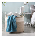 Extra Large Storage Basket 24" x 18", Woven Blanket Basket Cotton Rope - Brand New