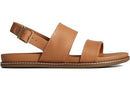 SPERRY WOMEN'S WAVESIDE PLUSHWAVE BACKSTRAP SIZE 7.5 TAN - Like New