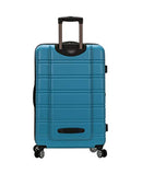 Rockland Melbourne Hardside 3 Piece Expandable Spinner Wheel Luggage Set - Turq - Brand New