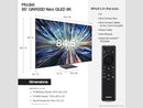 SAMSUNG 85” CLASS QN900D SERIES NEO QLED 8K MINI LED SMART TIZEN TV - GRAPHITE - Like New
