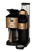 CUISINART SINGLE SERVE + 12 CUP COFFEE MAKER, STAINLESS STEEL, SS-15CP, COPPER - Like New