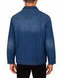 BLU ROCK MEN'S REGULAR-FIT CLASSIC DENIM JACKET - SIZE: MEN 2XL - DENIM - Brand New