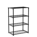 REIBII 4 Tier Wire Shelving Unit Expandable & Dividable 4 Shelves B0C4L5635P - Brand New