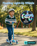 GOTRAX KS1 KIDS KICK SCOOTER, 3 WHEELS FOR BOYS & GIRLS 2-8, GIFTS - BLUE - Like New