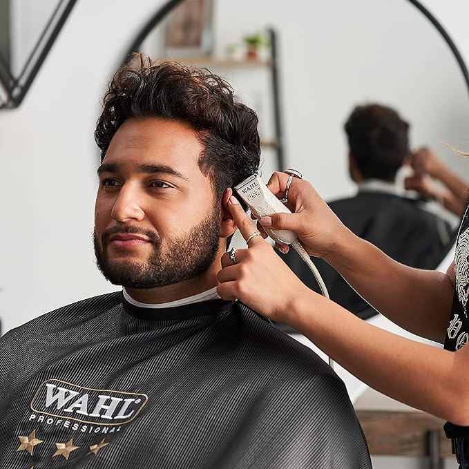 Wahl Professional Peanut Beard Trimmer Hair Clipper Kit 8655-108 - White - Like New
