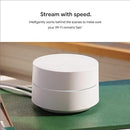 Google Nest Wifi GJ2CQ AC1200 Dual-Band Mesh Wi-Fi System Adapter bundle - WHITE Like New