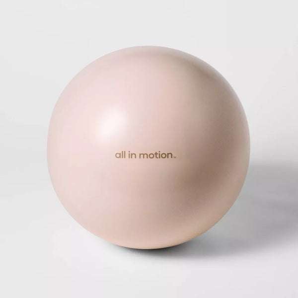 ALL IN MOTION WEIGHTED STABILITY EXERCISE BALL - CREAM - Like New