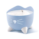 Catit PIXI Drinking Fountain Cat Water Fountain Triple Filter Ergonomic - BLUE - Like New