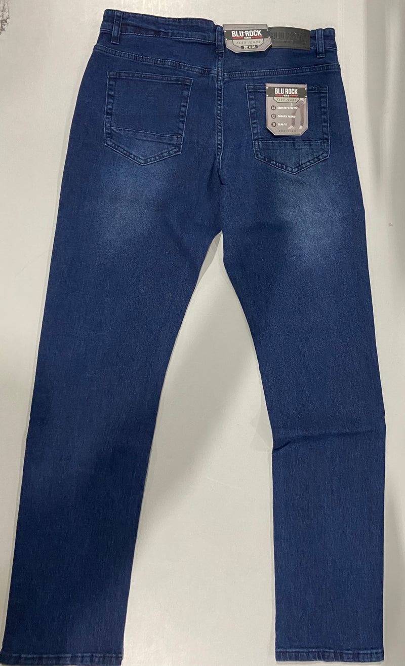 LEVI'S MEN'S 4-WAY STRETCH SLIM FIT STRAIGHT EJ2 DARK WASH - MEN 32X31 - INDIGO - Brand New