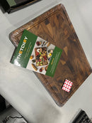 THETCHRY WALNUT WOODEN CUTTING BOARD 17X12X0.8 - WALNUT - Brand New