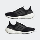 GX3062 Adidas Men's Ultraboost 22 Running Shoe Black/Black/White Size 12.5 Like New