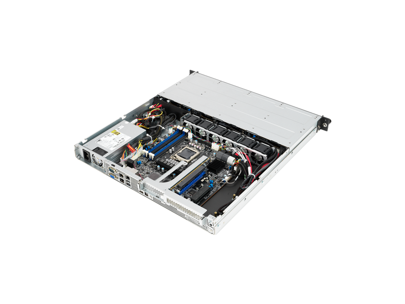 Asus RS300-E11-WOCPU012Z Barebone System - 1U Rack-mountable - Socket LGA-1200 -