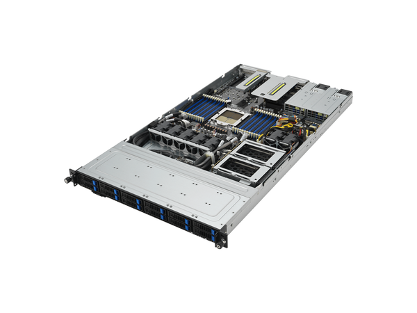 ASUS RS500A-E12-RS12U 1U server barebone, AMD EPYC™ 9004 single-processor 1U