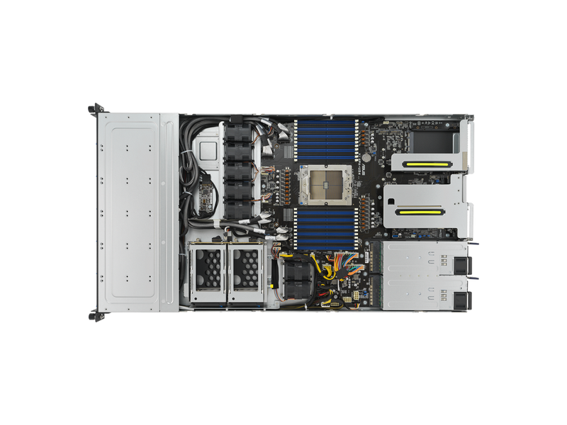 ASUS RS500A-E12-RS12U 1U server barebone, AMD EPYC™ 9004 single-processor 1U