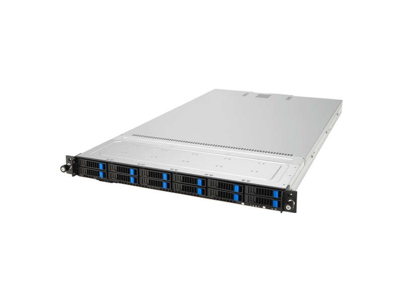 ASUS RS700A-E12-RS12U-16W10G 1U Rackmount Barebone Socket SP5 DDR5 4800/4400