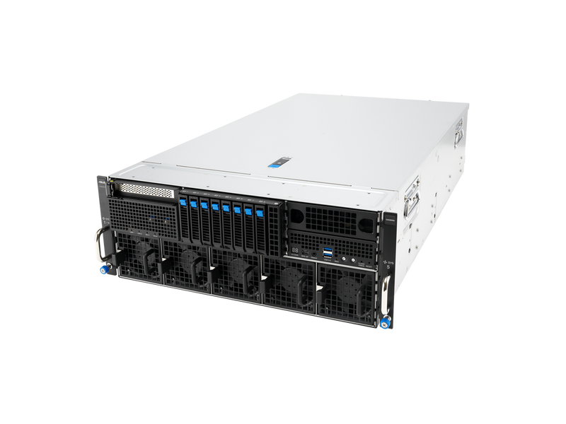 ASUS ESC8000A-E13P AMD EPYC™ 9005 dual-processor 4U NVIDIA® MGX server that