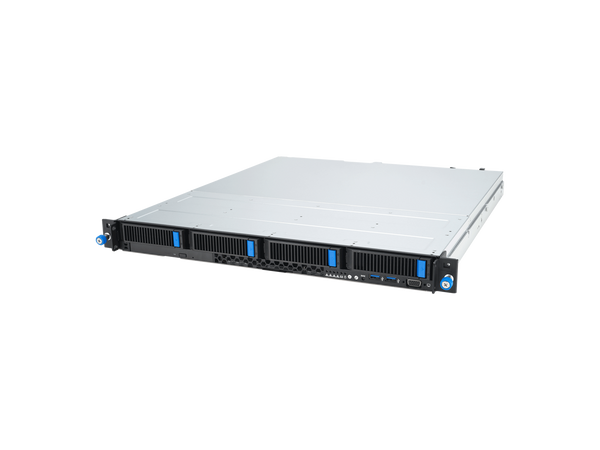 ASUS RS300-E12-RS4 in an Intel® Xeon® E-2400 and Intel®Xeon®6300 1U server with