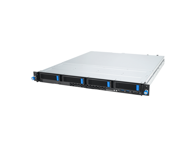 ASUS RS300-E12-RS4 in an Intel® Xeon® E-2400 and Intel®Xeon®6300 1U server with