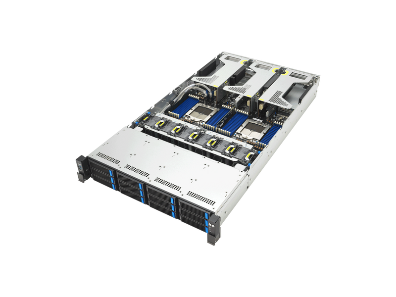 Asus RS720A-E13-RS12U-27KW10G AMD EPYC 9005 dual-processor 2U Server supports up