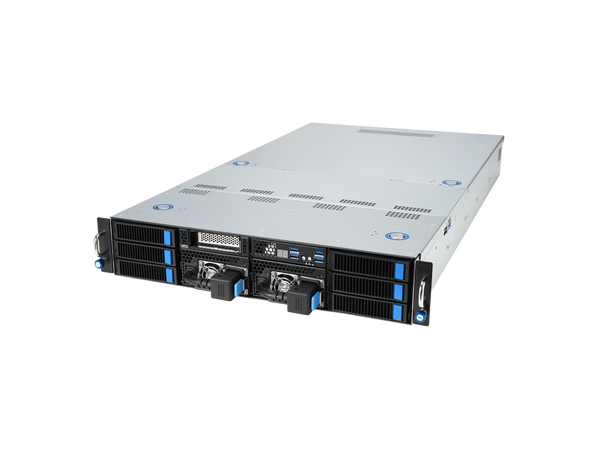 ASUS ESC4000A-E12 AMD EPYC™ 9004/9005 single-processor 2U GPU server that