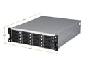 SANS DIGITAL AccuRAID AR316I6V 0, 1, 0+1, 3, 5, 6, 30, 50, 60, JBOD 16