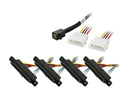 HighPoint 8643-4SAS-1M Internal Mini-SAS HD to 4x SAS Cable, 1Meter