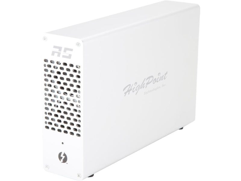 HighPoint RocketStor RS6661A Thunderbolt 3 to PCIe 3.0 x16 Expansion Chassis