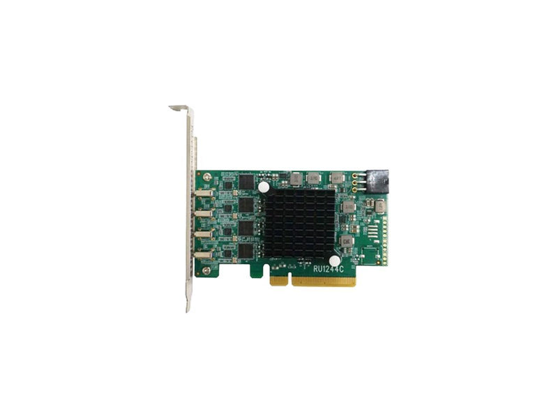 Highpoint RocketU 1244C PCIe 3.0 x8 4X 10Gb/s Port USB 3.2 Controller