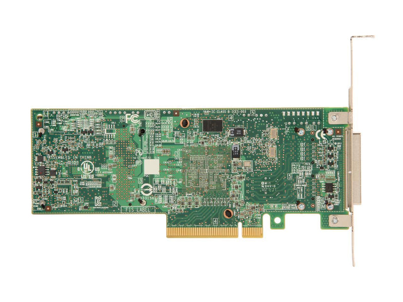 LSI MegaRAID LSI00333 (9286CV-8e) PCI-Express 3.0 x8 Low Profile SATA / SAS RAID