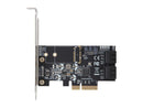 IO CREST Internal 5 Port Non-Raid SATA III 6GB/S Pci-E X4 Controller Card