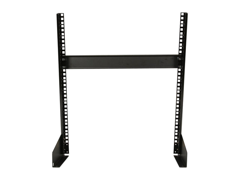 StarTech.com RK12OD 12U 19in Desktop Open Frame 2 Post Rack