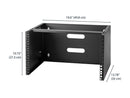 StarTech.com WALLMOUNT6 6U 12in Deep Wall Mounting Bracket for Patch Panel