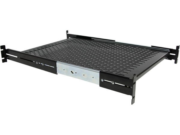 StarTech.com UNISLDSHF19 2U 2U Adjustable Mounting Depth Vented Sliding Rack