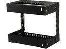 StarTech.com RK812WALLOA 8U Open Frame Wall Mount Equipment Rack - Adjustable