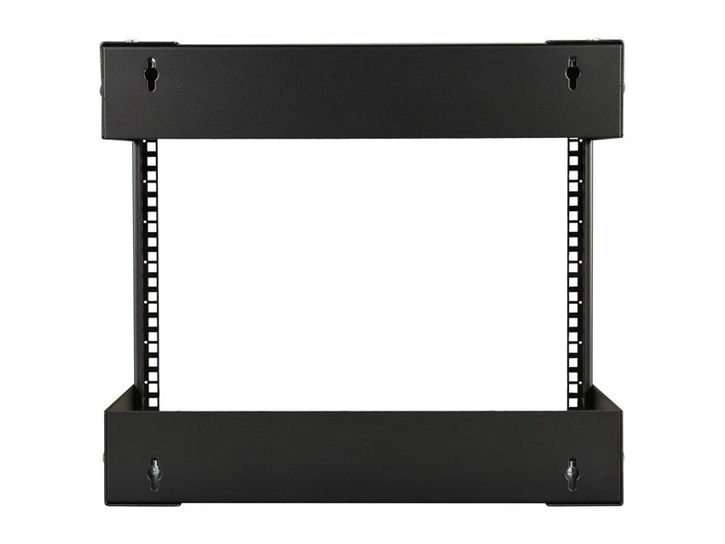 StarTech.com RK812WALLOA 8U Open Frame Wall Mount Equipment Rack - Adjustable