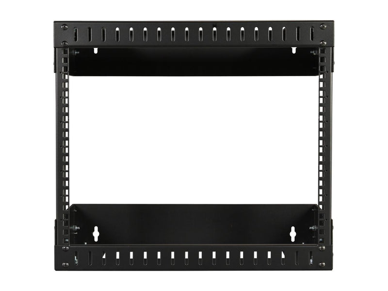 StarTech.com RK812WALLOA 8U Open Frame Wall Mount Equipment Rack - Adjustable