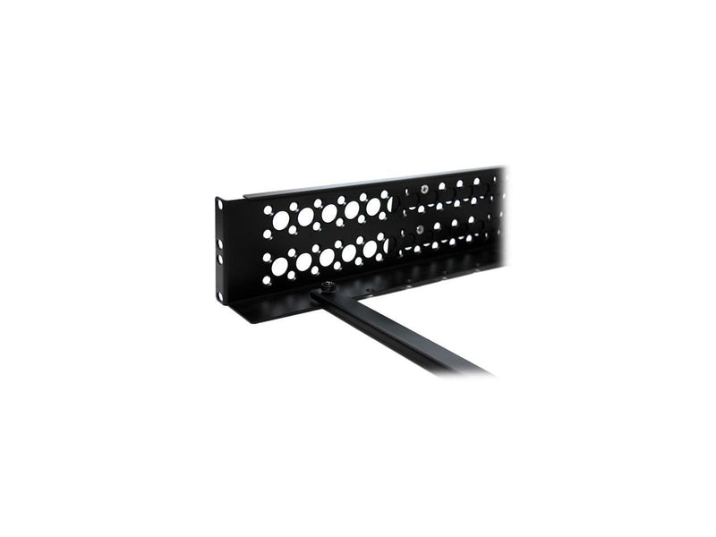 StarTech.com UNIRAILS2U 2U Fixed 19" Adjustable Depth Universal Server Rack