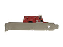 StarTech.com PEXM2SAT3422 M.2 SATA (NGFF) SATA Plug-in Card 1 - PCI Express x4