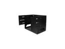 StarTech.com 4U Wall-Mount Server Rack with Built-in Shelf - Solid Steel -