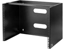 StarTech.com WALLMOUNT8 8U Wall-Mount Bracket for Shallow Rack-Mount Equipment -