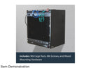 StarTech.com WALLMNT12 12U Wall-Mount Bracket for Shallow Rack-Mount Equipment -