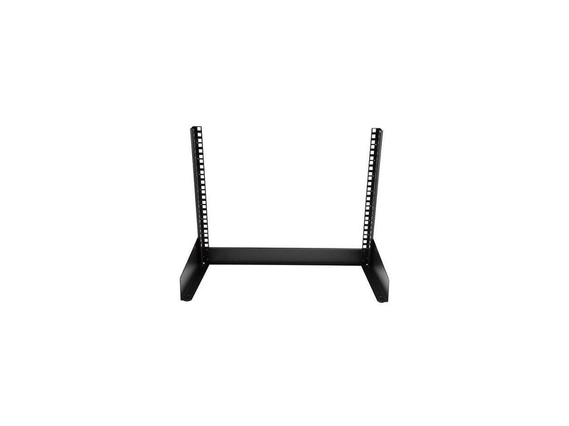 StarTech.com RK8OD 8U Desktop Rack - 2-Post Open Frame Rack