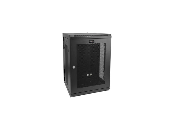 StarTech RK12WALHM Wall Mount Server Rack Cabinet - 12U Rack - 17" Deep - Hinged