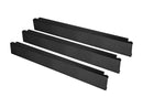 StarTech.com Blanking Panel - 10 Pack - 1U - 19 in - Steel - Black - Blank Rack