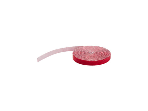 StarTech.com HKLP100RD Hook and Loop Tape - 100 ft. - Reusable Adjustable Cable