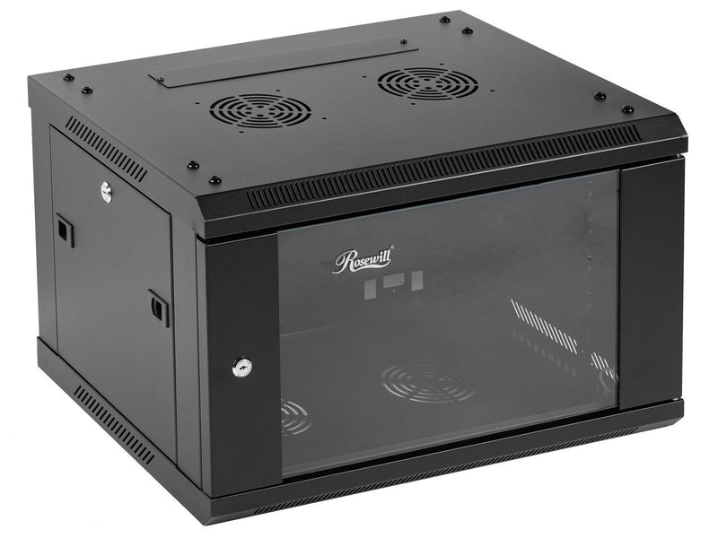 Rosewill Professional 6U Wall mount Cabinet Enclosure 19-Inch Server Network