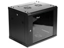 Rosewill 9U Server Rack Enclosure with Glass Door, Locks, & Removable Side