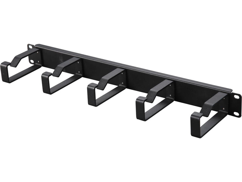 Rosewill 1U 19 Inch Rack Mount Horizontal Cable Management with 5 Metal