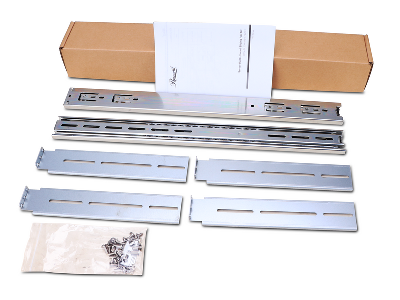 Rosewill Sliding Chassis Rail Kit for 2U to 5U Chassis (Adjustable 20" to 33.5"